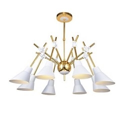 Personlig Justerbar Riktning Art Chandelier Lamp Ljuskrona N
