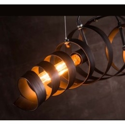 Retro Järnlampa Modern Minimalistisk Industriell Stil Ljuskrona