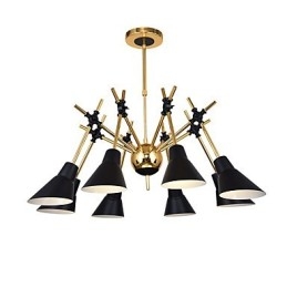 Personlig Justerbar Riktning Art Chandelier Lamp Ljuskrona N