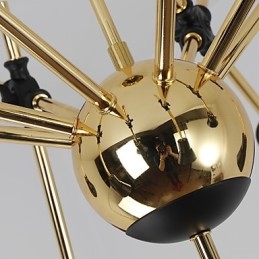 Personlig Justerbar Riktning Art Chandelier Lamp Ljuskrona N