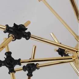 Personlig Justerbar Riktning Art Chandelier Lamp Ljuskrona N