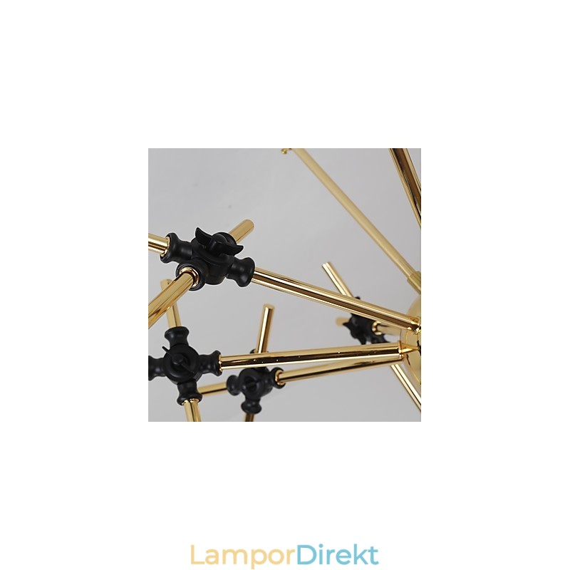 Personlig Justerbar Riktning Art Chandelier Lamp Ljuskrona N