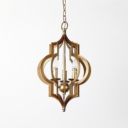 Vintage Metall Amerikansk Industriell Loftmålning Färg Europeisk Ljuskrona Lampa Inomhus Dekorera Hängande Lampa