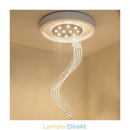 Moderna Kristalltak Taklampa Inomhus Ljuskrona Hem Hängande Belysning Ljuskrona Lampor Armaturer 3W Varma Vita Glödlampor Moderna Kristalltak Taklampa Inomhus Ljuskrona Hem Hängande Belysning Ljuskrona Lampor Armaturer 3W Varma Vita Glödlampor