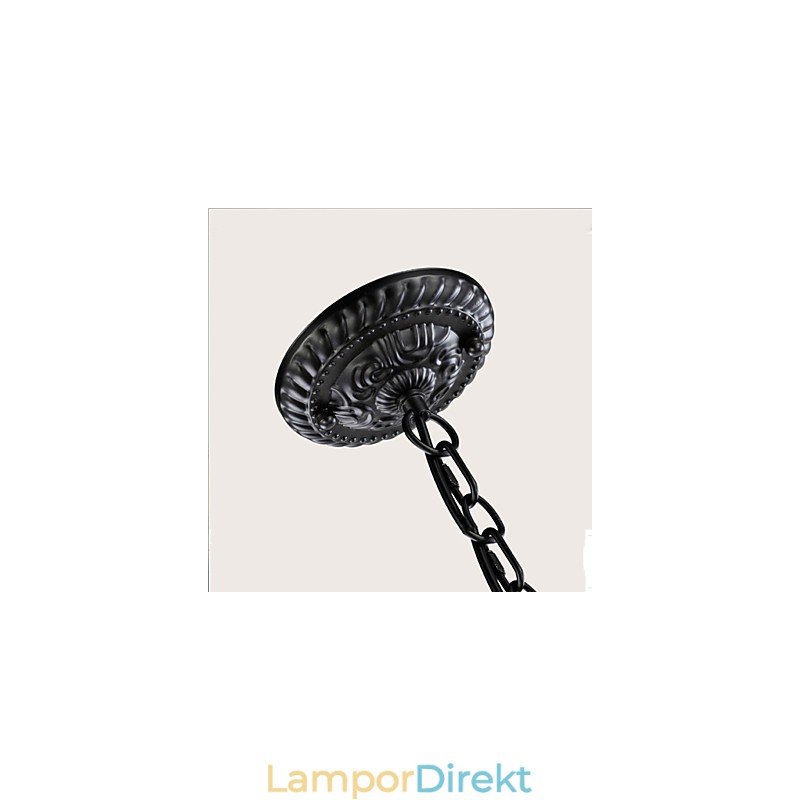 Kristallkrona Europeisk Stil Smidesjärn Lampa Kreativa Ljus Lampor Och Lyktor