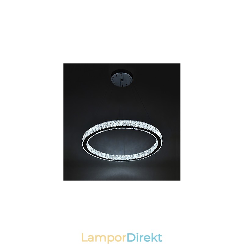 Dimbar Ring Indoo Takljus Pendellampa Modern Ljuskrona Belysning Ljuskrona Lampa Med Fjärrkontroll