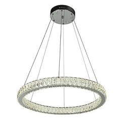 Dimbar Ring Indoo Takljus Pendellampa Modern Ljuskrona Belysning Ljuskrona Lampa Med Fjärrkontroll