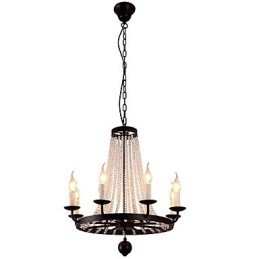 8 Ljus Ljuskrona Modern Samtida Traditionell Klassisk Rustik Lodge Vintage Retro Lantern Trumma Country Island Globe Bowl