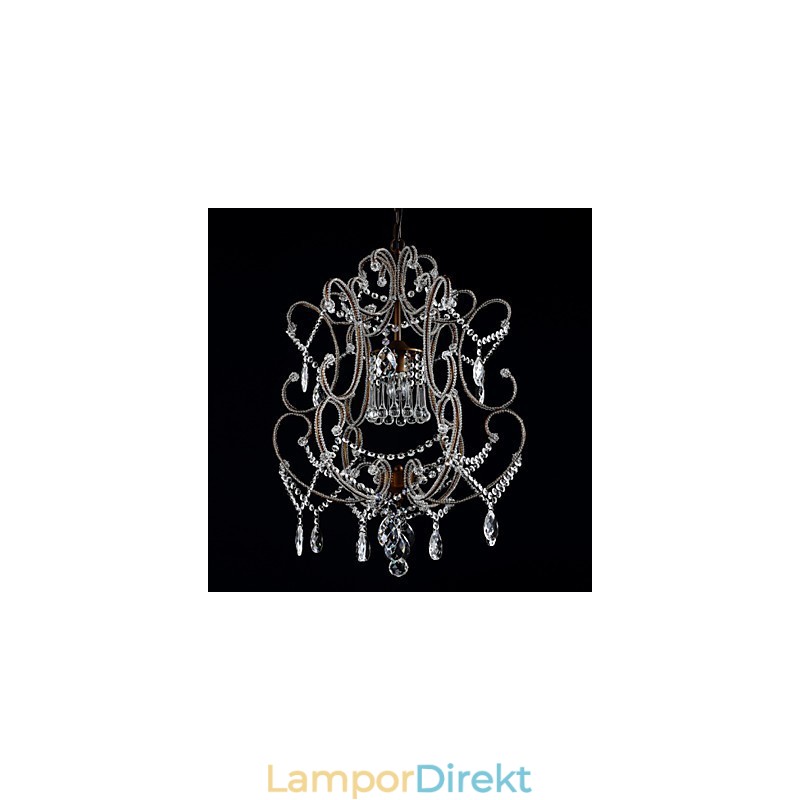 Modern Ljuskrona Design Vintage Ljuskrona Loft Kristall Ljusarmatur Luster Hängande Lampa