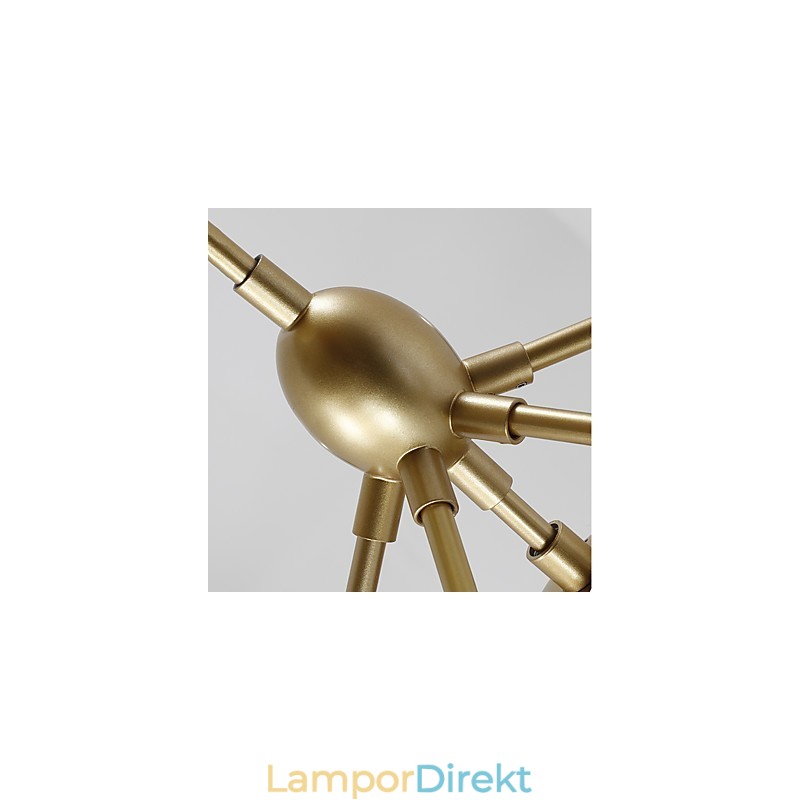 Femton Light Post Modern Europe Style Modo Metall Glas Pendellampa Foajén Dekorera Industriell Ljuskrona Lampa