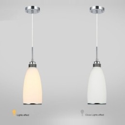 1 Ljus Modern Och Modern Integrerad Metall Taklampa