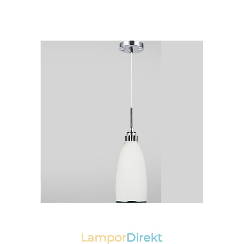 1 Ljus Modern Och Modern Integrerad Metall Taklampa