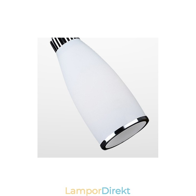 1 Ljus Modern Och Modern Integrerad Metall Taklampa