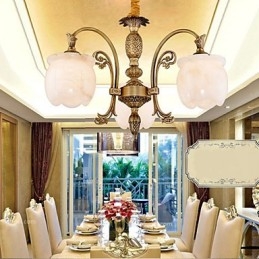 Copper Marble Lamp Lampa Amerikansk