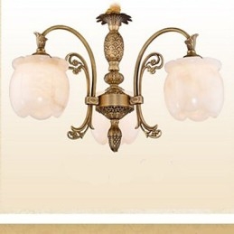 Copper Marble Lamp Lampa Amerikansk