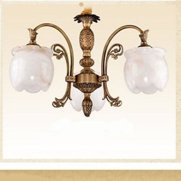 Copper Marble Lamp Lampa Amerikansk