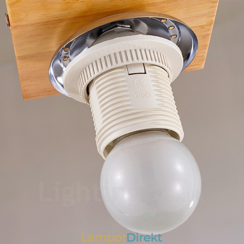 1 Ljus Modern Samtida Nordisk Stil Infälld Taklampa Med Glasskärm