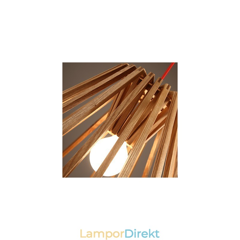 Ljuskrona Mini Style Traditionell Klassisk Trä Bambu
