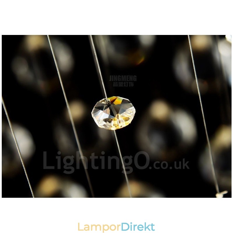 Moderna Kristalltak Taklampa Inomhus Ljuskrona Belysning Lampor Armaturer