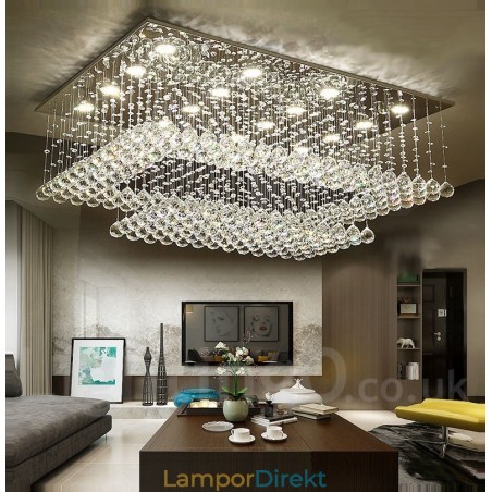 Moderna Kristalltak Taklampa Inomhus Ljuskrona Belysning Lampor Armaturer Moderna Kristalltak Taklampa Inomhus Ljuskrona Belysning Lampor Armaturer