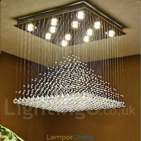 Moderna Kristalltak Taklampa Inomhus Ljuskrona Belysning Lampor Armatur Moderna Kristalltak Taklampa Inomhus Ljuskrona Belysning Lampor Armatur