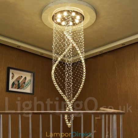 Extra Stor Modern Kristalltak Taklampa Inomhus Ljuskrona Belysning Lampor Armaturer Extra Stor Modern Kristalltak Taklampa Inomhus Ljuskrona Belysning Lampor Armaturer