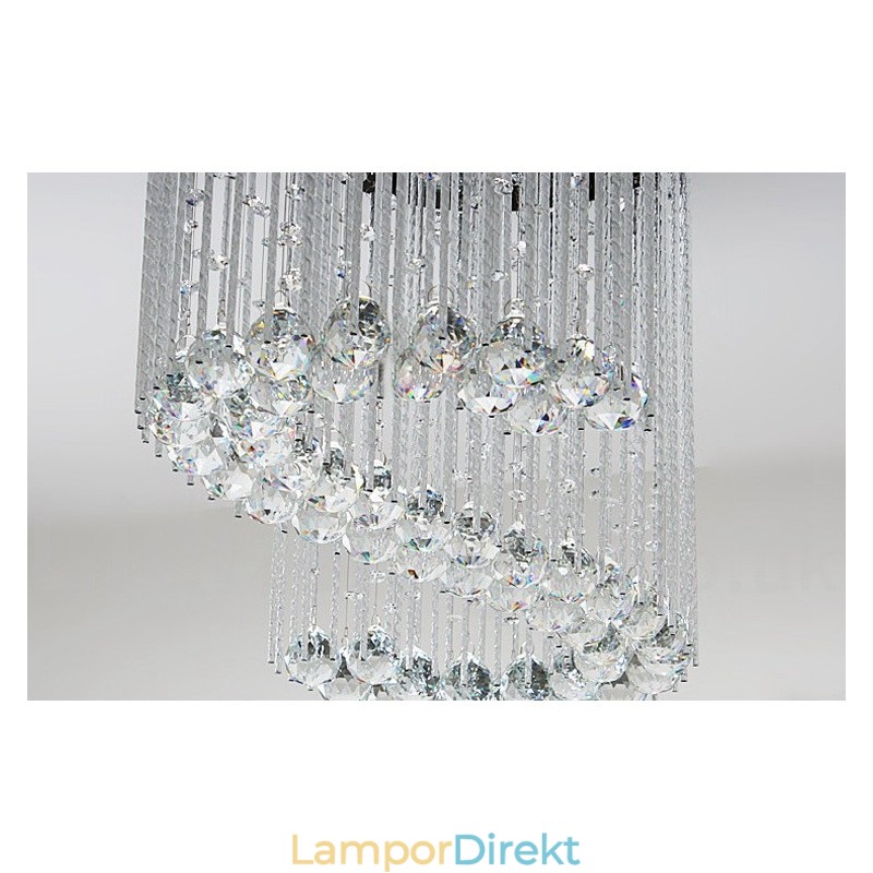 6 Lampor Moderna Kristalltak Taklampa Inomhus Ljuskrona Belysning Lampor Armaturer