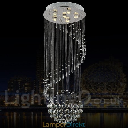 6 Lampor Moderna Kristalltak Taklampa Inomhus Ljuskrona Belysning Lampor Armaturer