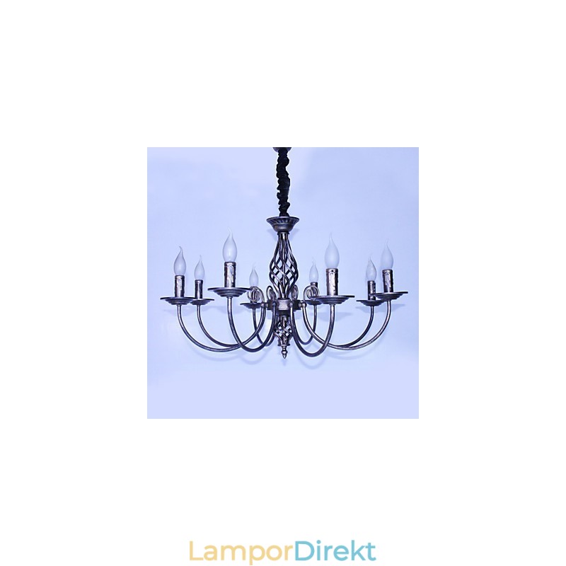 Retro Designers Candle Style Andra Metallkrona