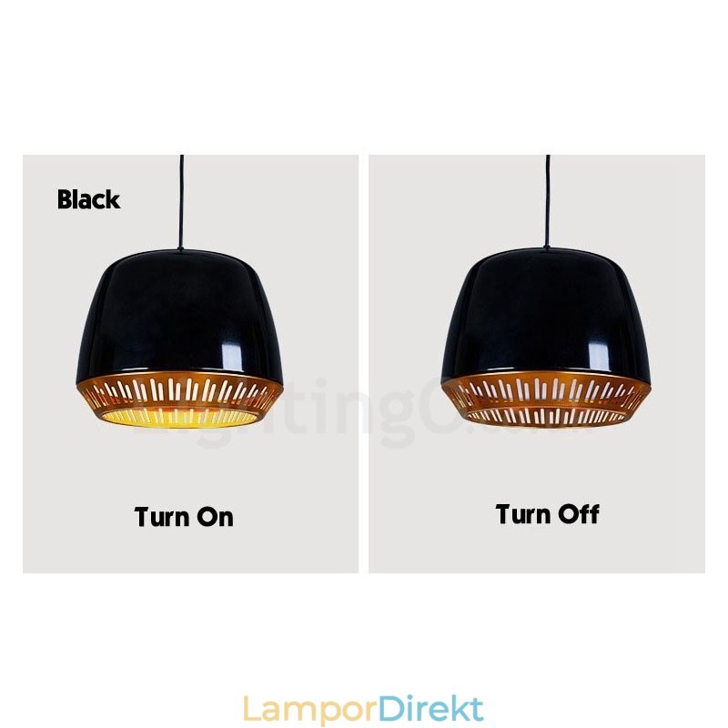 1 Ljus Modern Samtida Taklampa Med Svart Vit Röd Blå Skärm