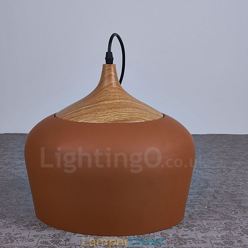 1 Ljus Modern Contemporary Pendel Light Pendel Lampa Med Vit Röd Blå Skärm