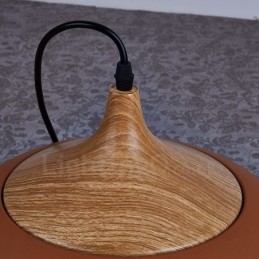 1 Ljus Modern Contemporary Pendel Light Pendel Lampa Med Vit Röd Blå Skärm