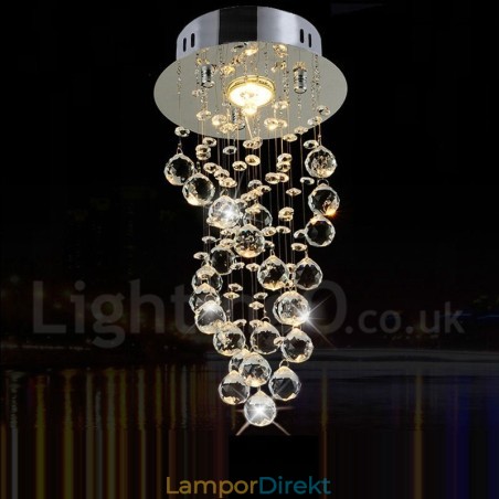 1 Ljus Modern K9 Kristalltak Taklampa Inomhus Ljuskrona Belysning Lampor Armaturer 1 Ljus Modern K9 Kristalltak Taklampa Inomhus Ljuskrona Belysning Lampor Armaturer