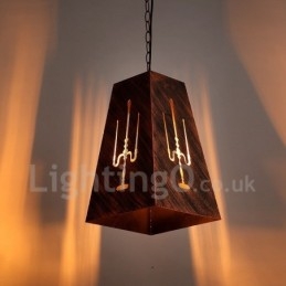 1 Ljus Retro Vintage Pendellampa Cafe House Pendellampa