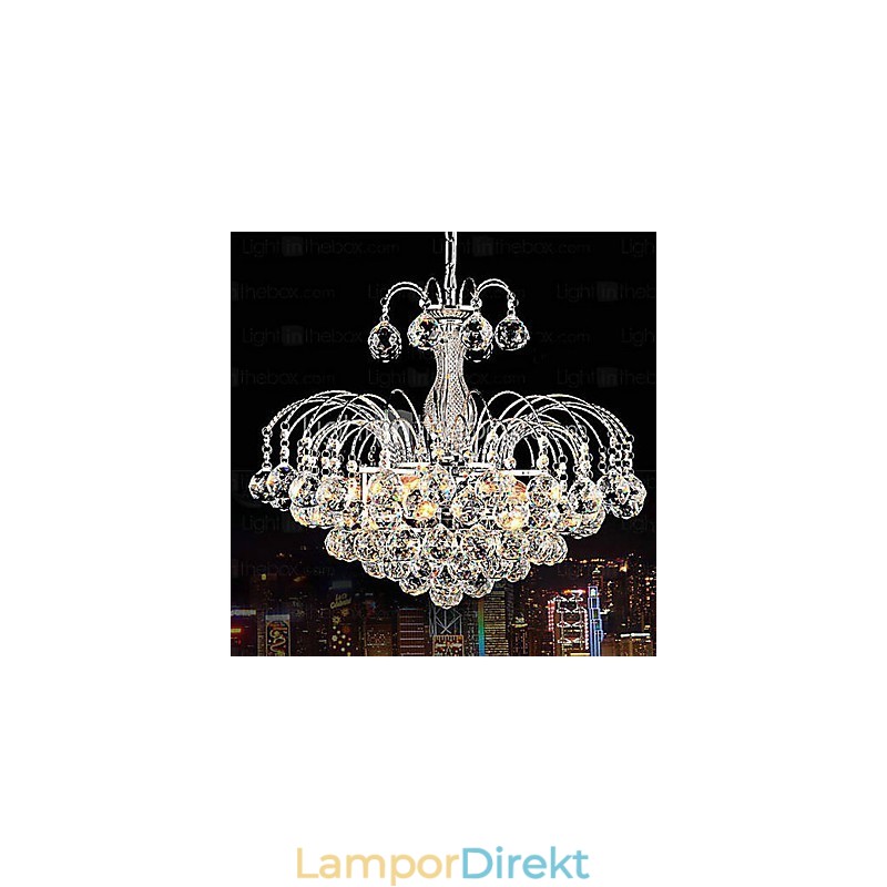 Pendel Lyx Modern Crystal Living 3 Lights Ljuskrona