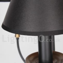 6 Ljus Retro Ljuskrona I Modern Ljusstil