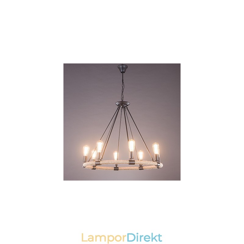 Hänge Traditionell Klassisk Rustik Lodge Vintage Retro Bed Dining