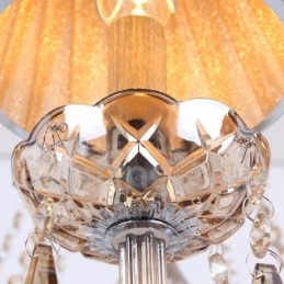 6 Ljus K9 Crystal Candle Style Ljuskrona