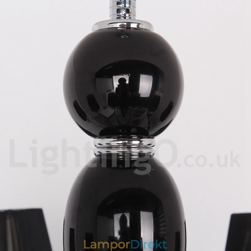 6 Ljus Vit Modern K9-Kristallkrona I Ljusstil