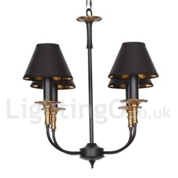 4 Ljus Retro Modern Ljuskrona