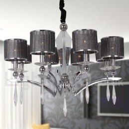 8 Ljus, Modern Och Modern Ljuskrona