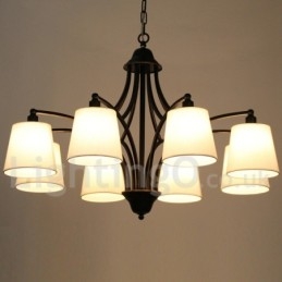 8 Ljus Rustik Retro Modern Ljuskrona