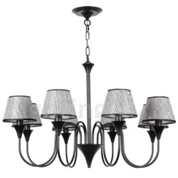 8 Ljus Rustik Modern Modern Retro Svart Ljuskrona