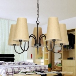 5 Ljus Retro Modern Ljuskrona