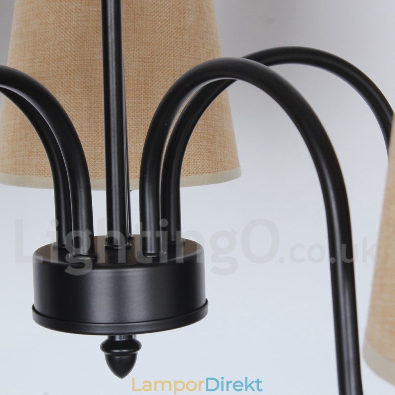 5 Ljus Retro Modern Ljuskrona