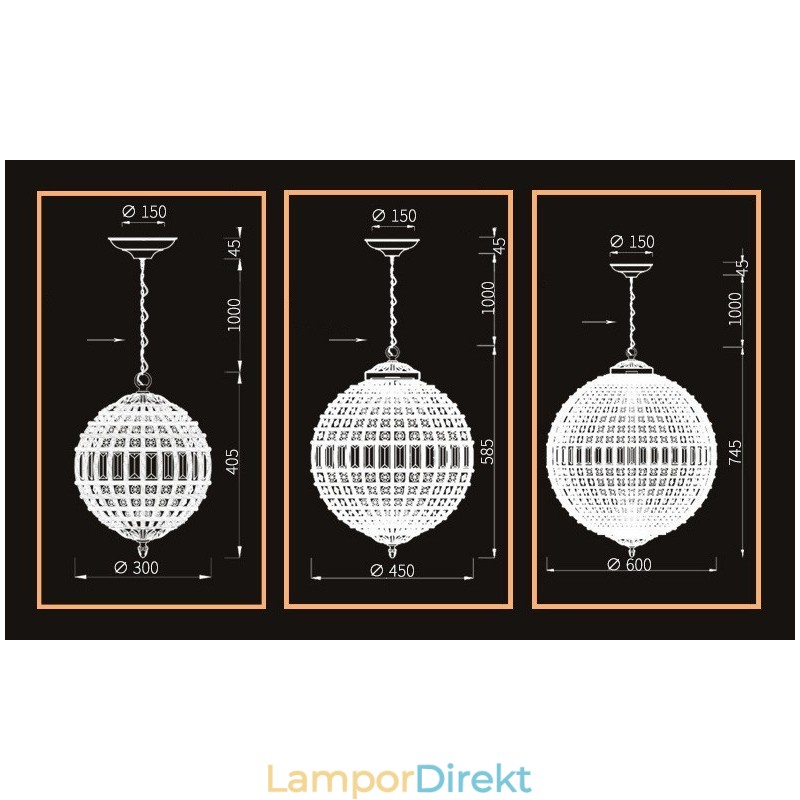 Globe Modern K9 Kristalltak Taklampa Inomhus Ljuskrona Trumma Belysning Lampor Armaturer