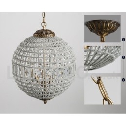 Globe Modern K9 Kristalltak Taklampa Inomhus Ljuskrona Trumma Belysning Lampor Armaturer