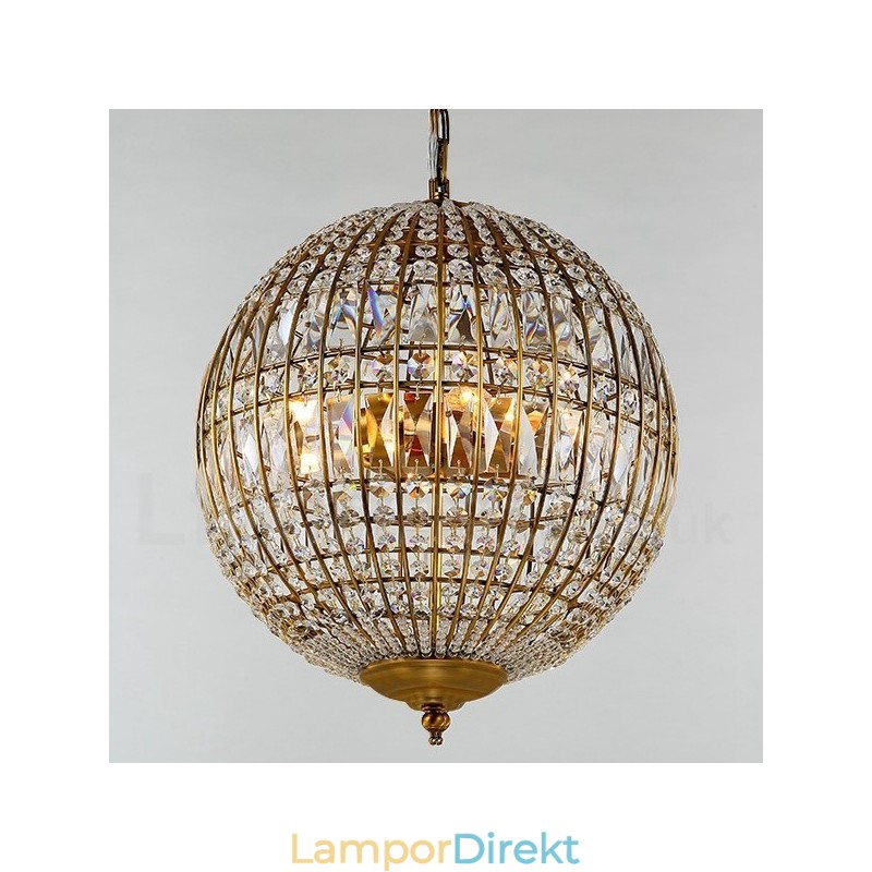 Globe Modern K9 Crystal Ceiling Pendel Light Indoor Chandelier Lighting Lamps Fixtures