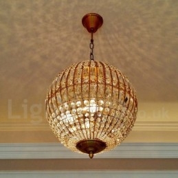 Globe Modern K9 Crystal Ceiling Pendel Light Indoor Chandelier Lighting Lamps Fixtures