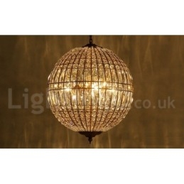 Globe Modern K9 Crystal Ceiling Pendel Light Indoor Chandelier Lighting Lamps Fixtures
